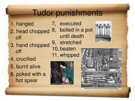 tudor punishments images